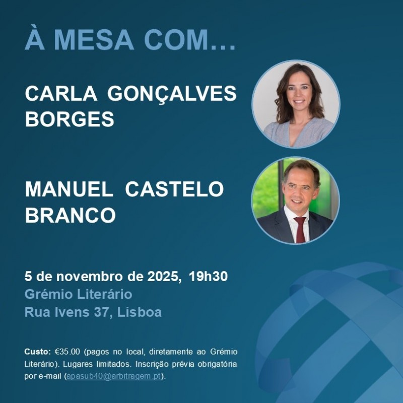 À mesa com... Carla Gonçalves Borges e Manuel Castelo Branco