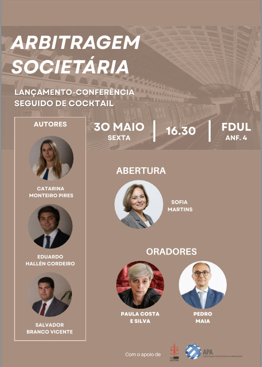 Lançamento do Livro Arbitragem Societária