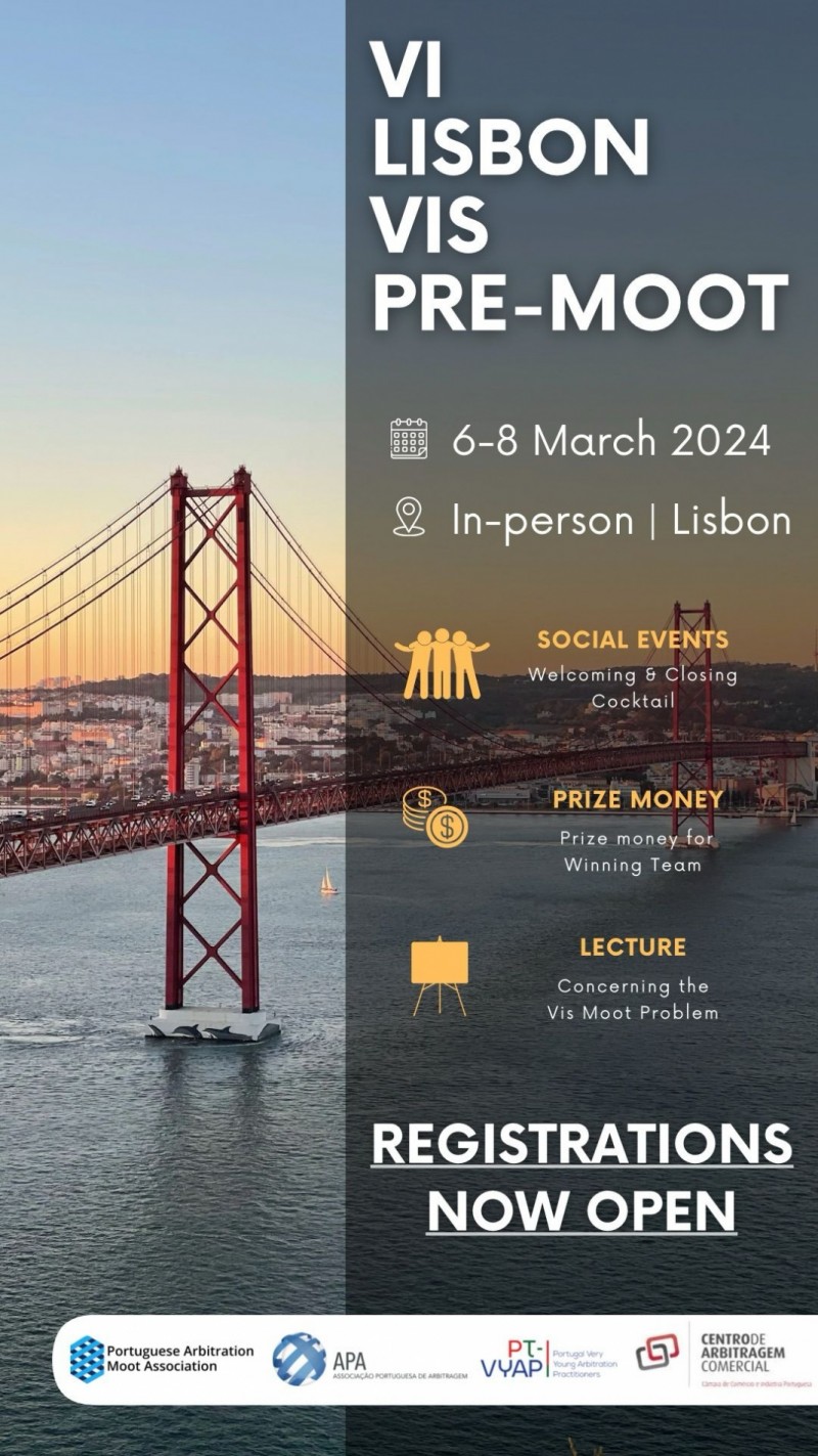 The Lisbon Pre-Moot is back for its VI Edition