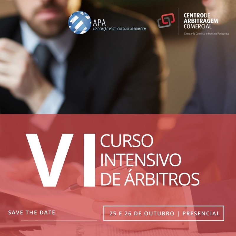 Estão abertas as inscrições para o VI Curso Intensivo de Árbitros 